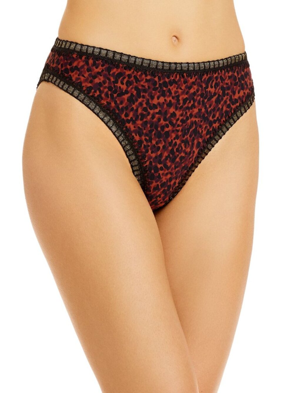 Platinum Inspired by Solange Ferrarini Women Printed Crochet Bikini Bottom